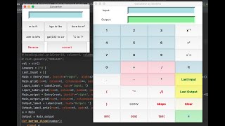 Let's create a Scientific Calculator with an embedded Converter | Python Tkinter GUI Projects