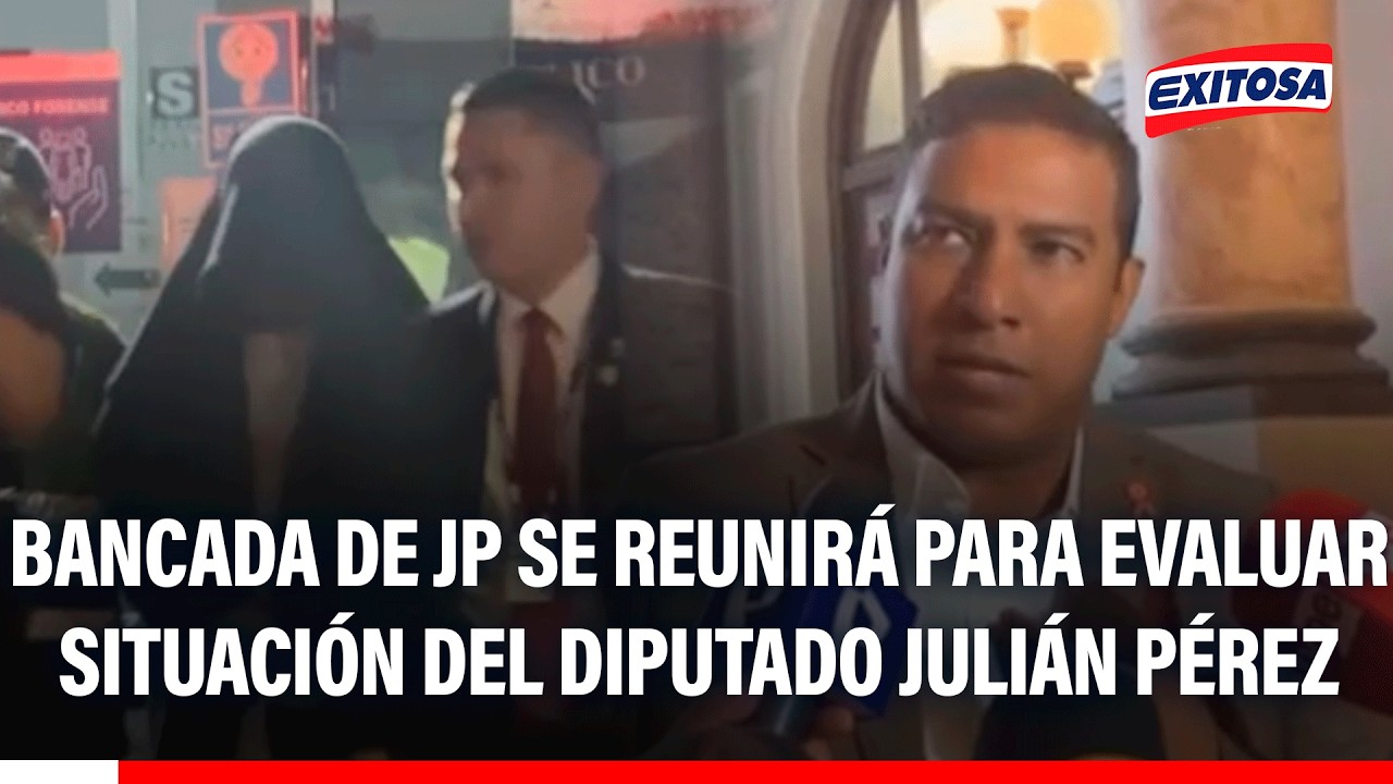 🔴🔵 Bancada de JP se reunirá para evaluar situación del diputado Julián Pérez tras denuncia