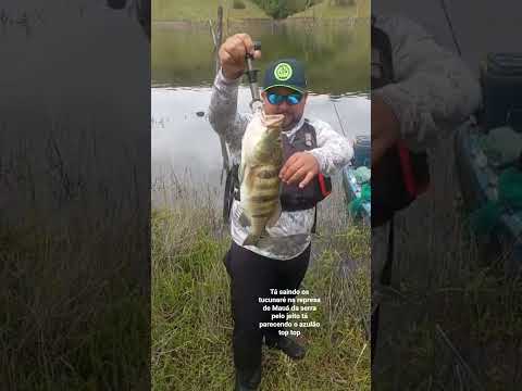 pescaria na represa de Mauá da serra Ortigueira PR #pesca #tucunareazul #pescariadetucunaré #isca