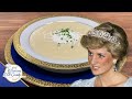 Parsnip and Apple Soup with a Parmesan Chive Foam - A Princess Diana Favorite