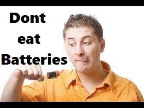 BAD AD REVIEW!! Duracell made a bad tasting battery!? PSA DONT EAT BATTERIES!