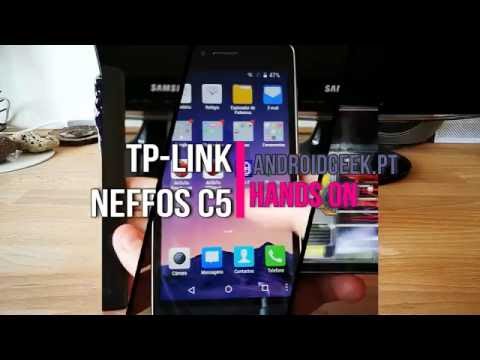 TP Link Neffos C5 Hands On | AndroidGeek.pt