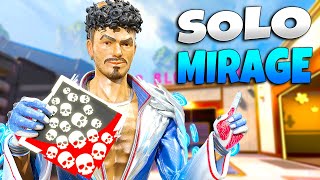 SOLO MIRAGE & 24 KILLS GAME WAS INSANE (Apex Legends Gameplay)