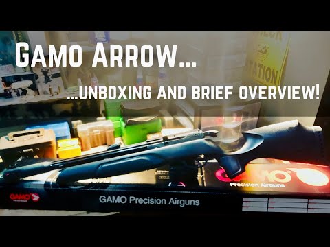 First look at my new Gamo Arrow PCP in .22 cal.!
