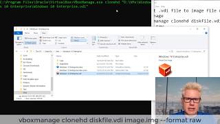 How to Convert a VirtualBox Disk File (.vdi) to a Raw Image File