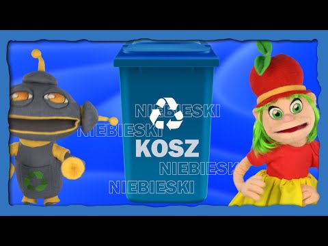 Pojemnik niebieski - Ekosia i Przyszłek
