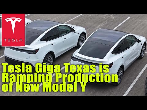 Tesla Giga Texas is Ramping Production of New Model Y