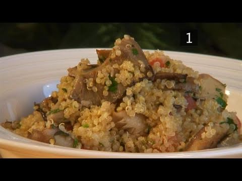How To Cook Quinoa With Mushrooms And Fresh Herbs
