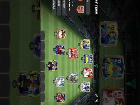 Ovr 113 team fc mobile | #fcmobile #fcmobile24