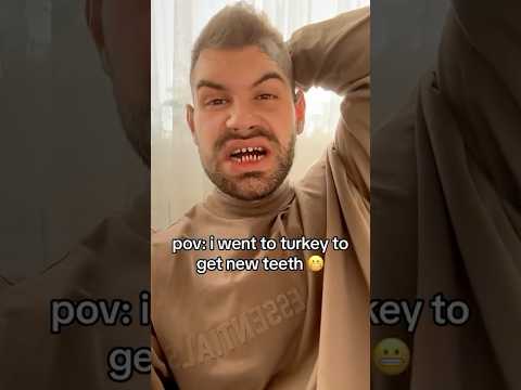 The Dark Side Of Turkey Teeth 😱🦷 #dentist #dental #turkey #teeth #veneers