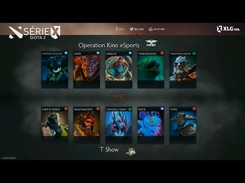 Série XLG Dota 2 - Operation Kino Vs T Show (rodada 1)