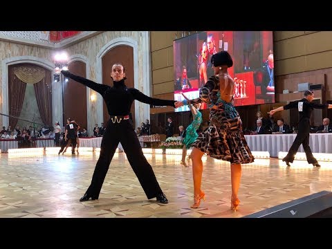 Salvatore Bellavita - Milena Usanova ALB | WDSF World Open Latin - Cha-Cha-Cha