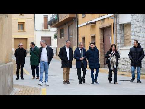 Finalizan las obras de renovación en las calles Santa Bárbara y San Isidro en Arguedas