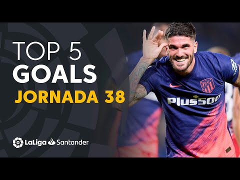 LaLiga TOP 5 Goles Jornada 38 LaLiga Santander 2021/2022