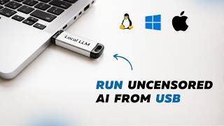 Run Local Uncensored AI from USB - Windows, Mac & Linux (No Internet) 🔥