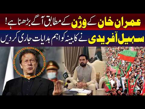 عمران خان کے وژن کے مطابق اگے بڑھنا ہے