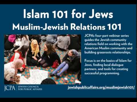 JCPA Muslim Jewish Webinar Series- Islam 101