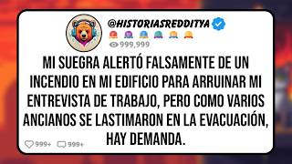 Mi SUEGRA Alertó Falsamente de un Incendio en mi Edificio para Arruinar mi Entrevista de Trabajo, P