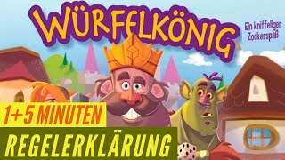 Würfelkönig Regeln Anleitung Erklärung Regelvideo Würfelspiel Familienspiel