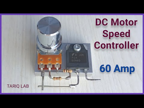 How To Make a DC Motor Speed Controller | Voltage Regulator