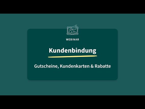 Gutscheine, Kundenkarten & Rabatte gezielt einsetzen | Gastronovi Webinar