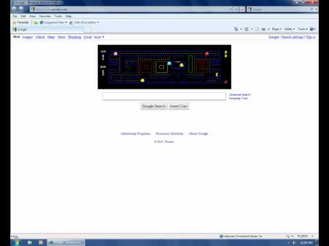 Google Pacman 2 Player Mode