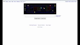 Google Pacman (2 Player Mode)
