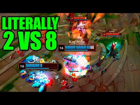 KOG'MAW WITH LULU IN ACTION😎