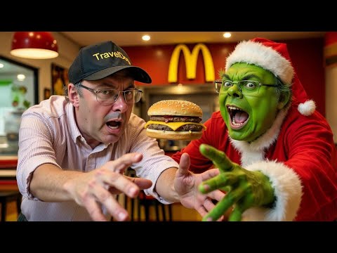 We Tried the Christmas Grinch Meal at McDonald's!