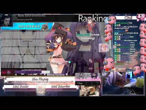 [Live] Klug REACH #1 GLOBAL | Ni-Sokkususu - Blade Dance [Kneesocks] +HDDT 98.96% {#1 778pp 1❌}