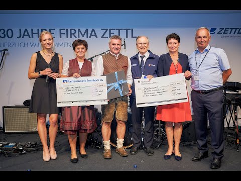 Firmenjubiläum - 30 Jahre Zettl