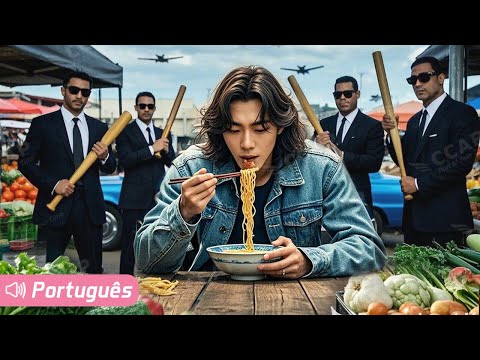 O Senhor Dragão Oculto foi comer macarrão na rua, foi incomodado por uns gangsters e então…