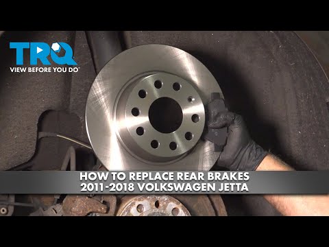 How to Replace Rear Brakes 2011-2018 Volkswagen Jetta