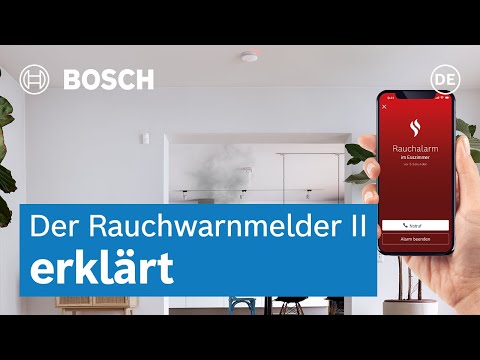 Der Rauchwarnmelder II erklärt | Bosch Smart Home