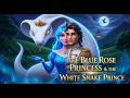The Blue Rose Princess and the White Snake | Bed Time Stories | English Stories | Stories | Story | DEFAULT Thumbnail