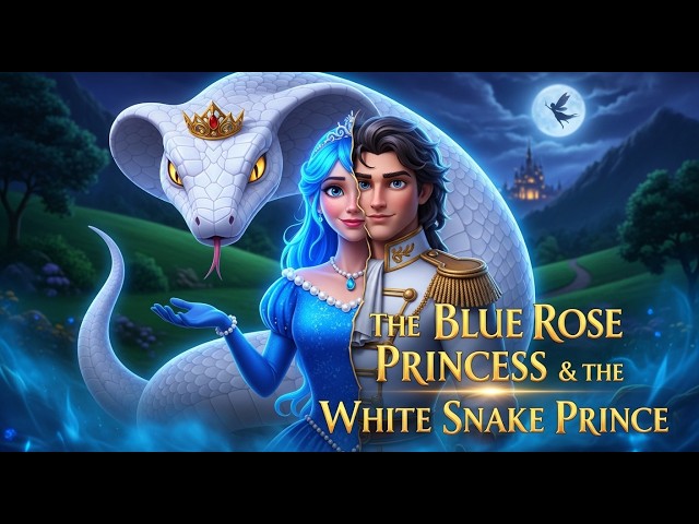 The Blue Rose Princess and the White Snake | Bed Time Stories | English Stories | Stories | Story | SDDEFAULT Thumbnail