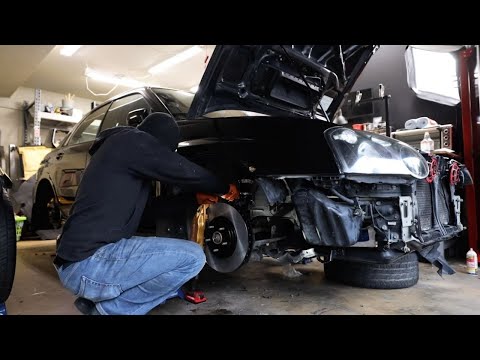 Out With The Old And In With The New! Subaru STI Get's New Braking System and Suspension!