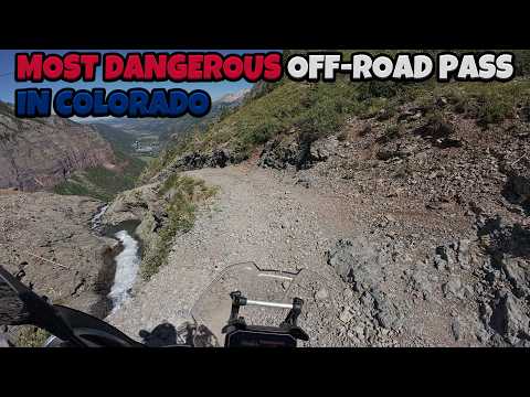 Aprilia Tuareg 660 Crushes Colorado's Most Dangerous Off-Road Pass | Black Bear Pass Full Descent
