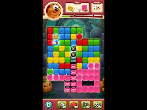 Toon Blast Level 5873 - NO BOOSTERS 🐻🐺🐱 | SKILLGAMING ✔️