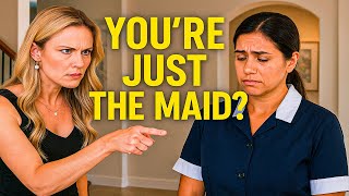 They Mocked the Latina Maid — Then Found Out She Owned the Company