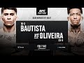 UFC Vegas 113 Bautista Vs Oliveira February 7th Fight Promo