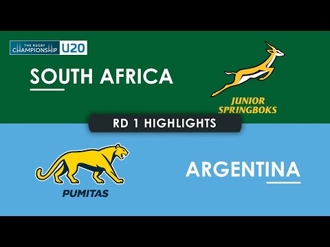 HIGHLIGHTS | SOUTH AFRICA v ARGENTINA | The Rugby Championship U20 2025 | Round 1
