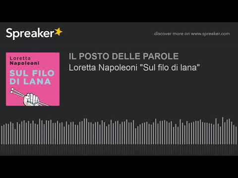 Loretta Napoleoni "Sul filo di lana"
