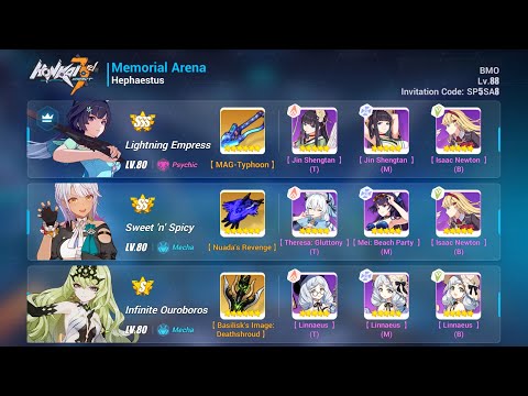 [HI3 SEA] Exalted MA -  Hephaestus (SS) 31946 - LE, SnS, Mobius(IO)