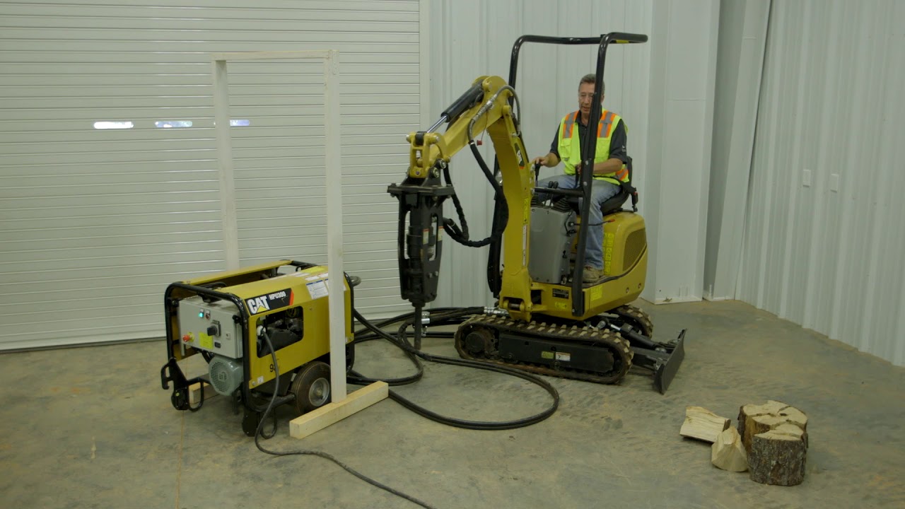 How to Operate the Cat 300.9D Versatile Power System with HPU300