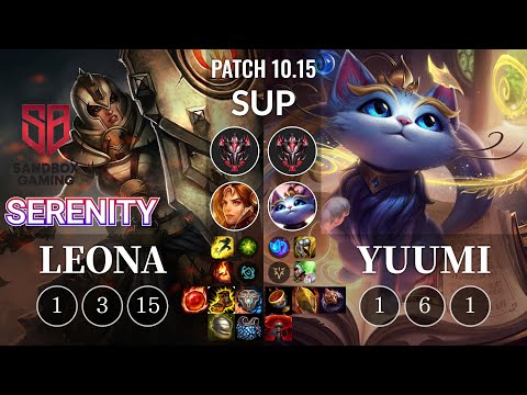 SB Serenity Leona vs Yuumi Sup - KR Patch 10.15