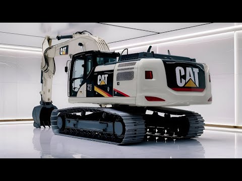 Caterpillar 385C Monster Excavator in Action! Unseen Engine & Hydraulic Power in 4K