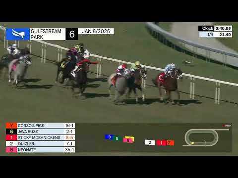 Gulfstream Park January 8, 2026 Race 6
