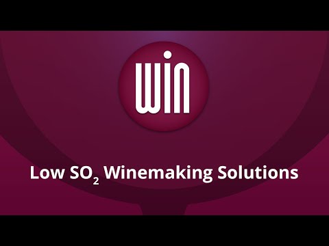 Low SO₂ Winemaking Solutions