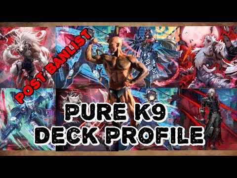1st place Chronicles Event!! Pure K9 Deck Profile!! (Post Ban list)